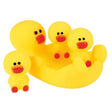 Toi-toys Little Stars Große Gummiente mit 3 kleinen Gummienten