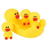 Toi-toys Little Stars Große Gummiente mit 3 kleinen Gummienten