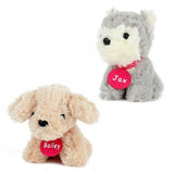 Toi-toys Plüschhunde im Hundehüttenkoffer 4 Stück