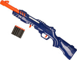 Toi-Toys Polizeigewehr blau mit 6 Foamijlen
