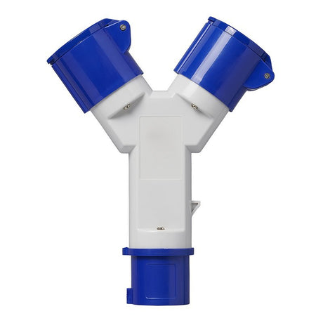 Proplus cee 2-weg splitter 16 amp egrave;re ip44 230 volt 3-polig