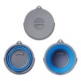 Proplus Abfallbehälter faltbare 5 Liter 20 x 25 cm blau grau