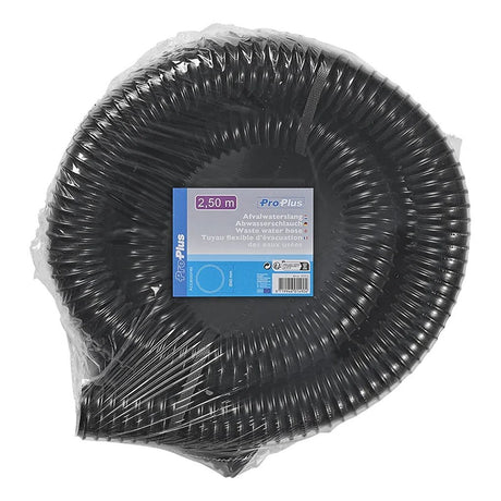 Proplus afvalwaterslang 250x4 cm zwart