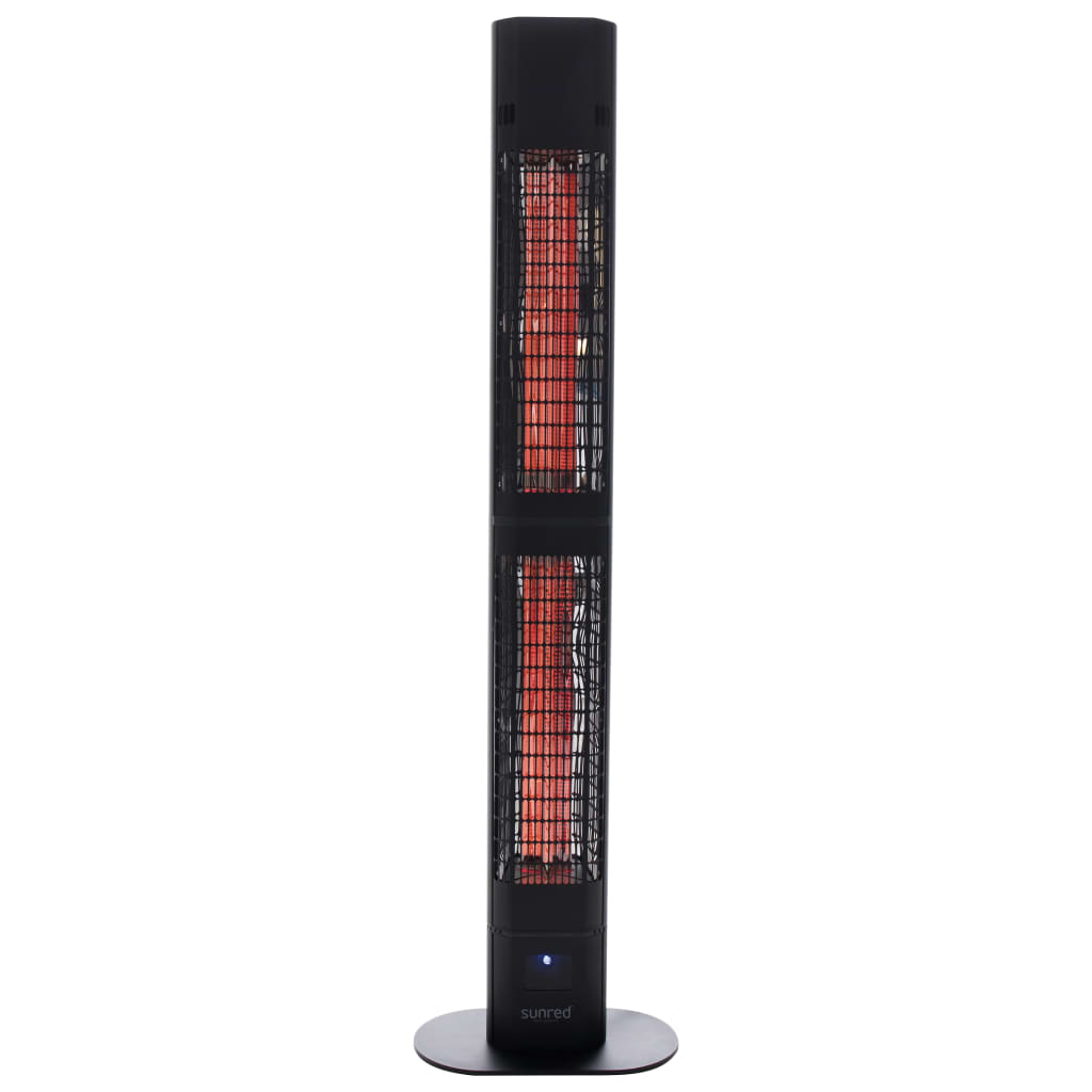 Gespenrte Gefangene Terrasse Heizung Diamond Dark 3000 W Roségold Carbon Schwarz