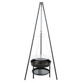 Redfire Garden Barbecue mit Stativ und Feuerschale 50 cm schwarz