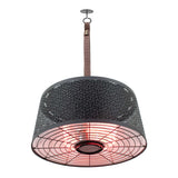 Gespannter Heizung Moderna Artix Ultra intelligent hängen 2000 W Rosé Gold Schwarz