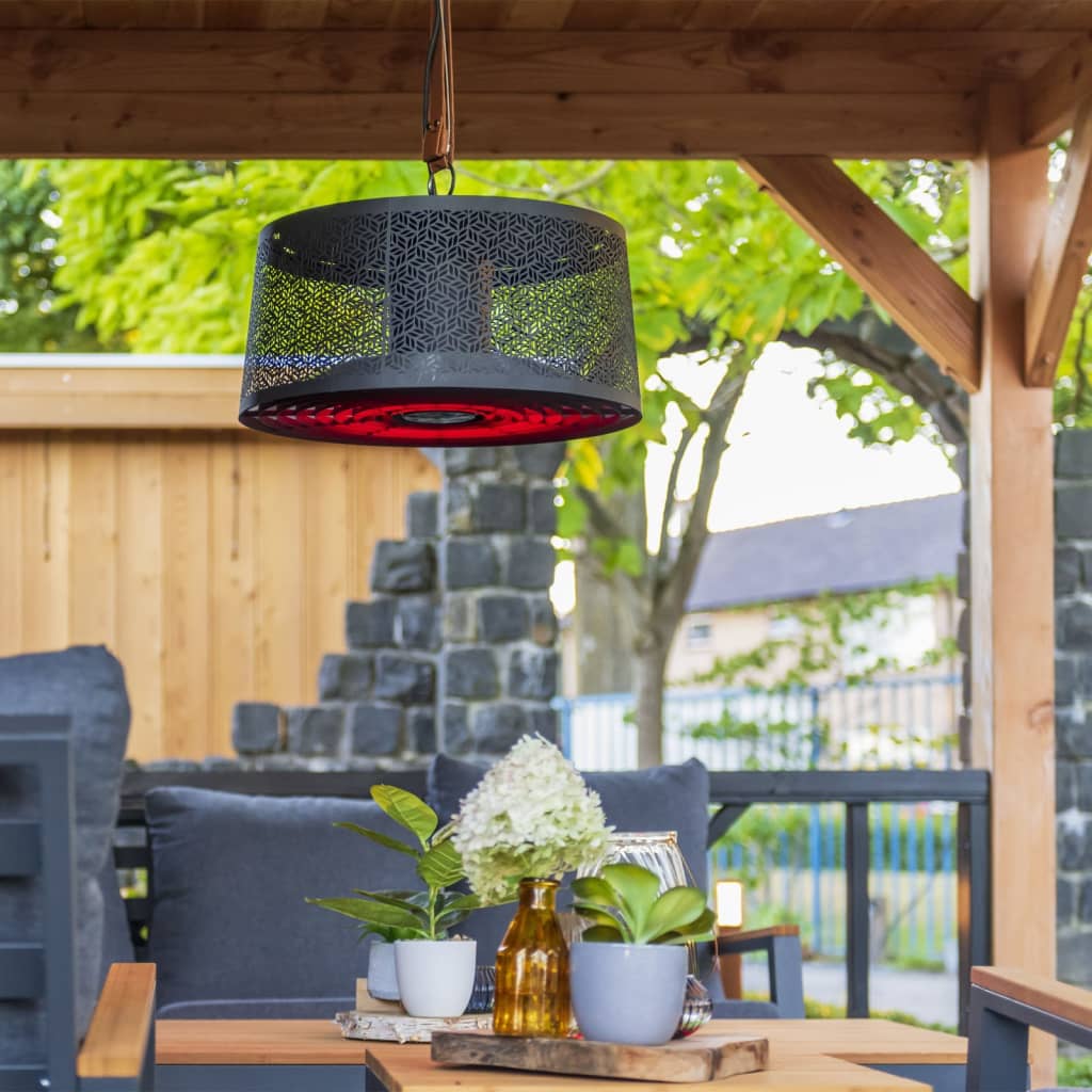 Gespannter Heizung Moderna Artix Ultra intelligent hängen 2000 W Rosé Gold Schwarz