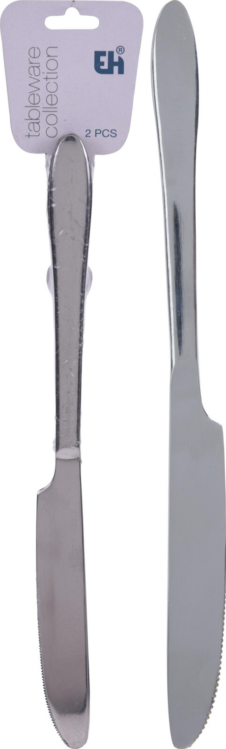 Excellent Houseware Tafelmesserset 2-teilig 23,5 cm