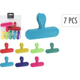 No Brand Fresh Food Clips Set mit 7 Stück | 6 Stück