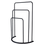 Badezimmerlösungen Badezimmerlösungen Handtuchregal Stehend 49,5 x 75 cm Metall Schwarz