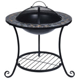 ProGarden Fire Bowl mit Mosaikdesign 58x58x44 cm