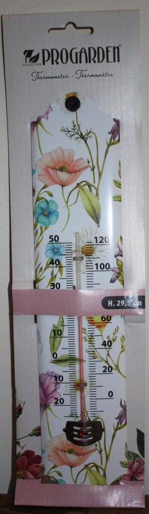 Profi-Gartenthermometer Blume