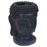 Prograrden Prograrden Flowerpot Buddha 25x26x35 cm Anthrazit -gelöscht