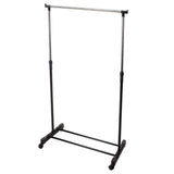 Lagerlösungen Aufbewahrungslösungen Kleidungsständer mit Rädern Single Rang 80x42X (90-165) cm