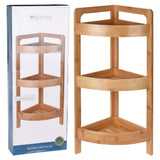 Badezimmerlösungen Badezimmerlösungen Badezimmer Rack 3-layer Bambus