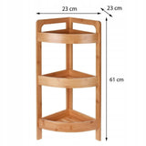Badezimmerlösungen Badezimmerlösungen Badezimmer Rack 3-layer Bambus