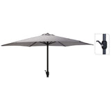 Progarden Parasol Monica 270 cm hellgrau