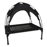Haustiersammlung Tierbett Haustierzelt 60x45 cm schwarz
