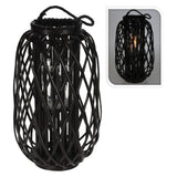 Hs Kollektion Hs Sammlung Lantern 50x28 cm Riet Black