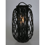 Hs Kollektion Hs Sammlung Lantern 50x28 cm Riet Black