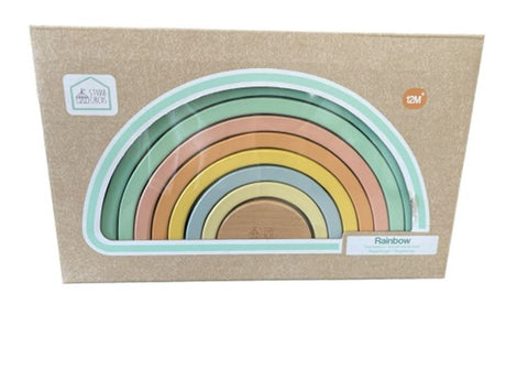 Studio-Zirkus-Regenbogenblöcke. 1+