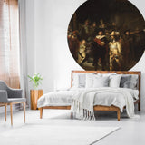 Wallart Wallow Kreis Die Nachtuhr 190 cm