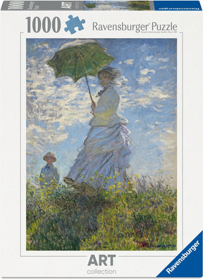 Ravensburger woman with a parasol claude monet puzzel
