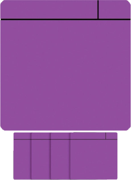 Smit visuelles Magnet-Scrum – 75 x 75 mm – lila – 5 Stück