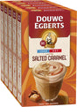 Douwe egberts oploskoffie salted caramel - warm koud - 5 x 8 zakjes