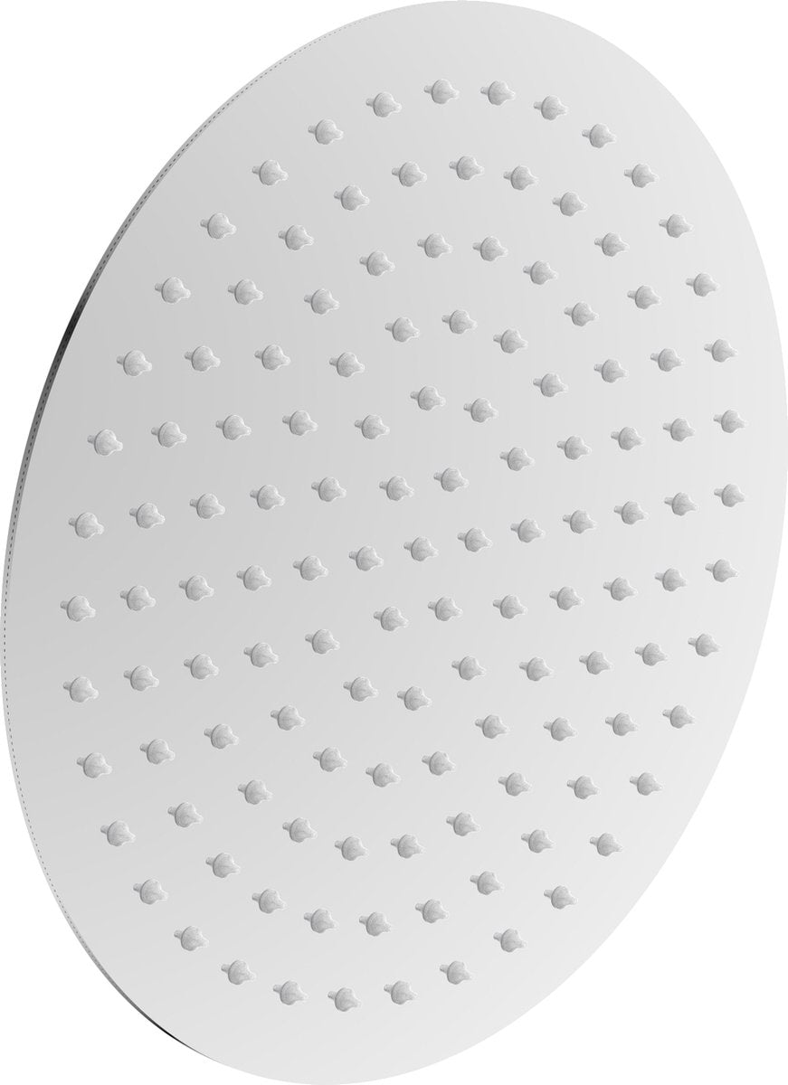 Schütte Java Kopfbrause - Runder Duschkopf - Superflach - ø 25,0 cm - 1 2 - Anschluss - Chrom