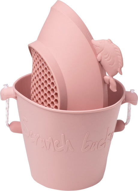 Scrunch-Sieb – rosa – faltbar – recycelbar