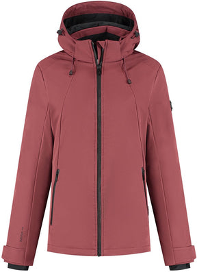 Kjelvik karlijn dames outdoorjas - burgundy