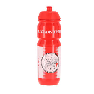 Ajax Trinkflasche rot weiß