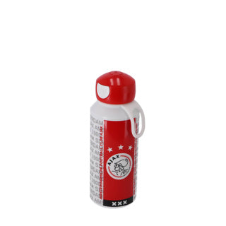 Ajax Pop-up-Becher mit weiß-rot-weißem Logo