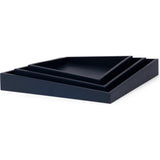 No Brand Senza Tabletts blau 30 cm 3er-Set