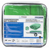Benson aanhangwagen net fijnmazig 250x140 cm groen