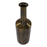 HSM Collection Vase Bergamo Groot 24x75 cm Goldfarbe