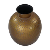 HSM Collection HSM Collection Vase Padua klein 30 x 35 cm Gold und Grau