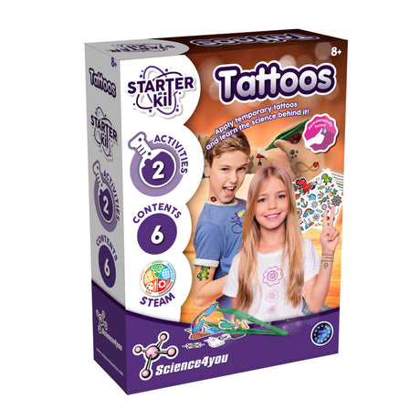 Oku science4you Starter-Kit-Tattoos