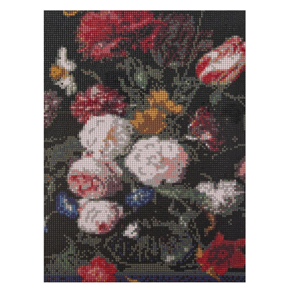 Craft Sensations Diamantmalerei Blumen 40x50 cm