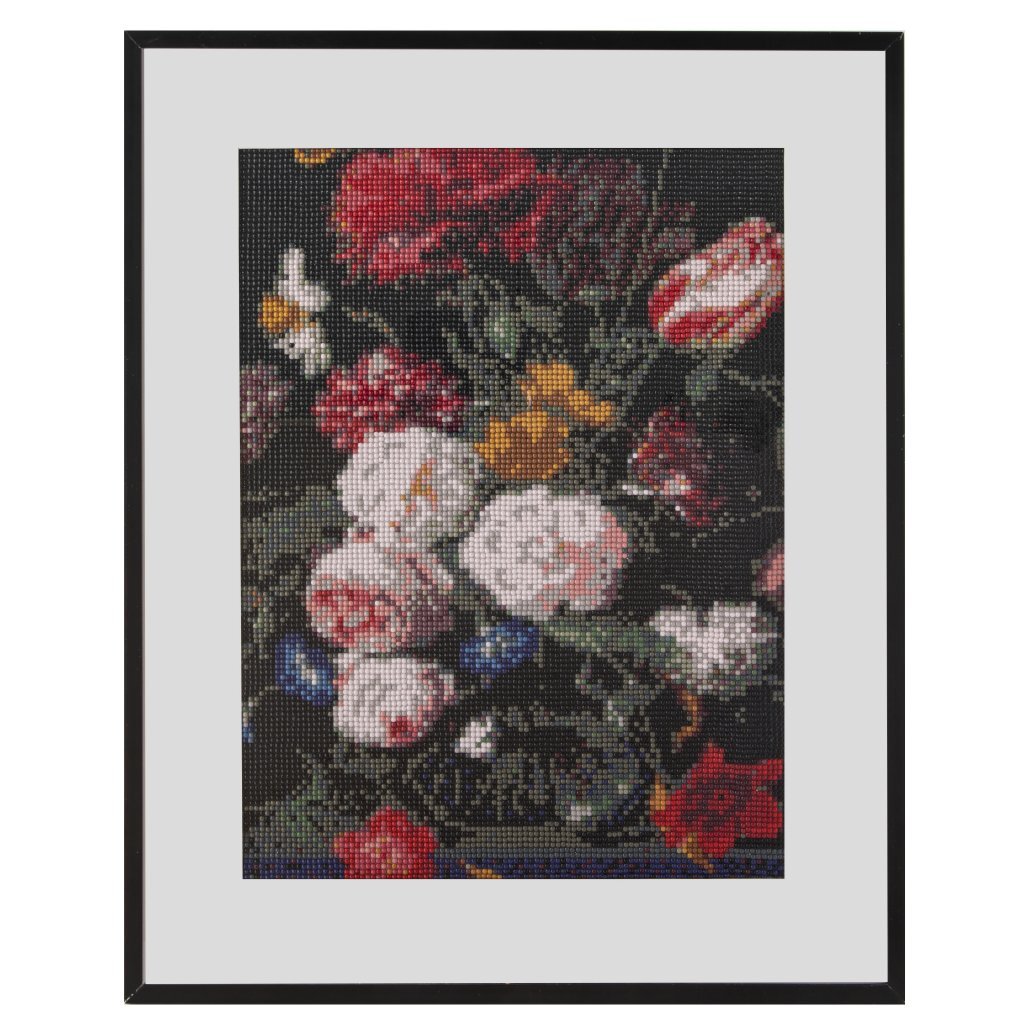 Craft Sensations Diamantmalerei Blumen 40x50 cm