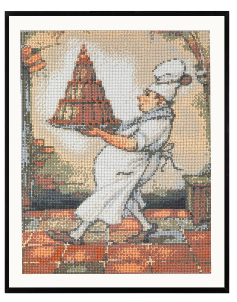 Grafix Diamantgemälde Anton Pieck Bakker 40x50cm