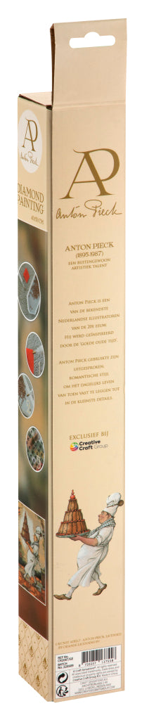 Grafix Diamantgemälde Anton Pieck Bakker 40x50cm