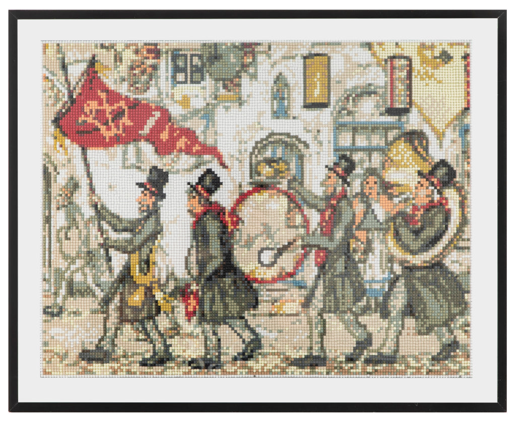 Grafix Diamantgemälde Anton Pieck Fanfare 40x50cm