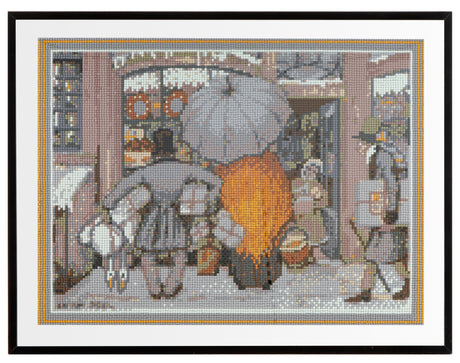 Grafix Diamantgemälde Anton Pieck Schaufenster 40x50cm