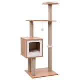 Vidaxl -Katzenkratzerpfosten mit Sisal Krabmat 123 cm