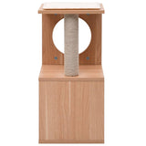 Vidaxl -Katzenkratzen mit Sisal Krabmat 60 cm