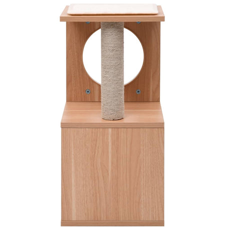 Vidaxl -Katzenkratzen mit Sisal Krabmat 60 cm
