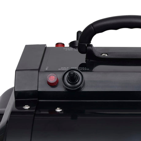 Vidaxl Petföhn Doppelmotor Schwarz