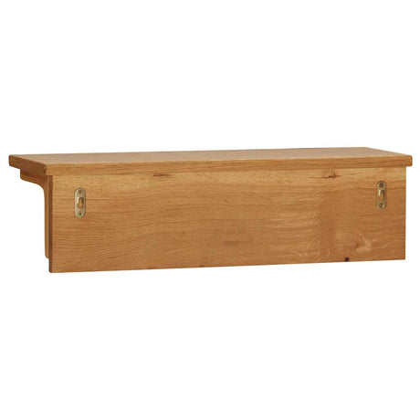 VIDAXL -Kleidungsregal 60x16x16 cm Feststoff Eiche
